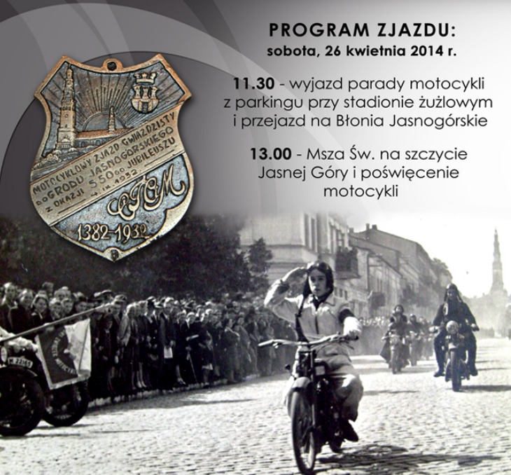 Rozpoczęcie sezonu motocyklowego 2014 - Częstochowa