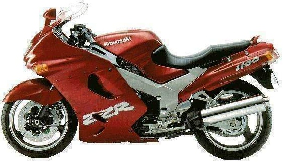 Soaked klodset hårdtarbejdende Kawasaki ZZR 1100 1994-1998 :: Opinie motocyklistów