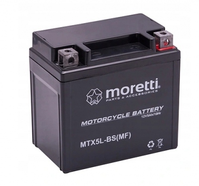 Akumulator Moretti YTX5L-BS AGM (Gel)