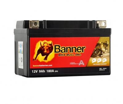 Akumulator BANNER GTZ10-4 YTZ10S 12V / 9Ah