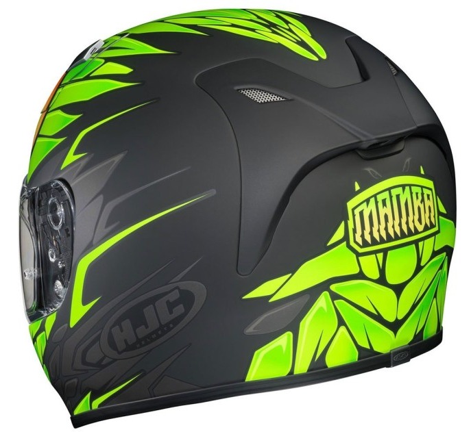 HJC FG17 malowanie Green Mamba