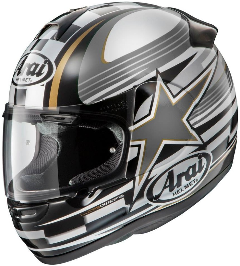 Arai Axces II Starflag Grey
