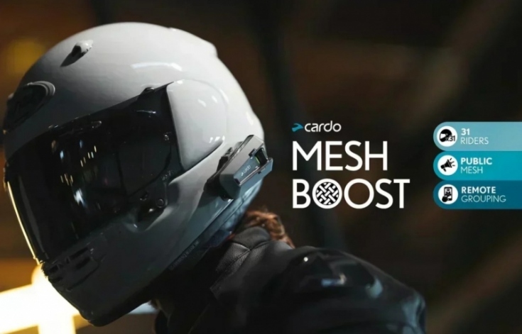 Cardo Mesh Boost: Nowa aktualizacja interkomów wprowadza długo wyczekiwane nowości!